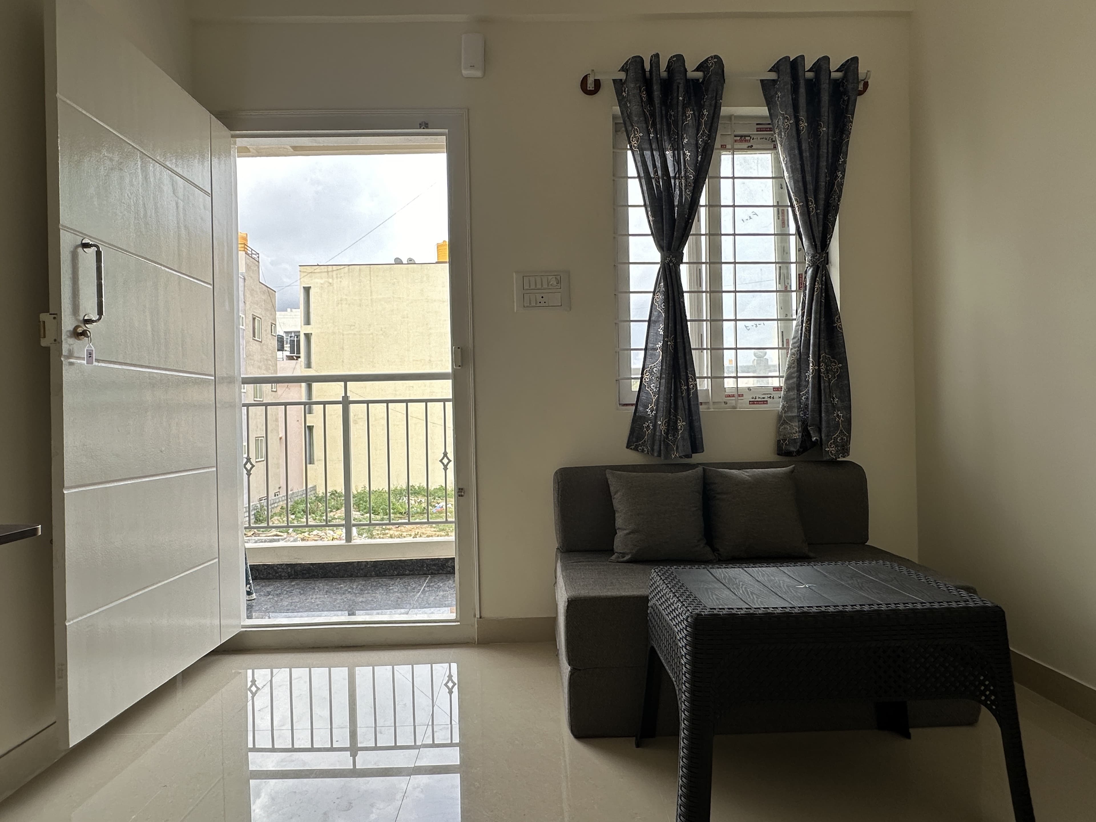Compact 1bhk in Haralur Near HSR(2nd Floor 203)