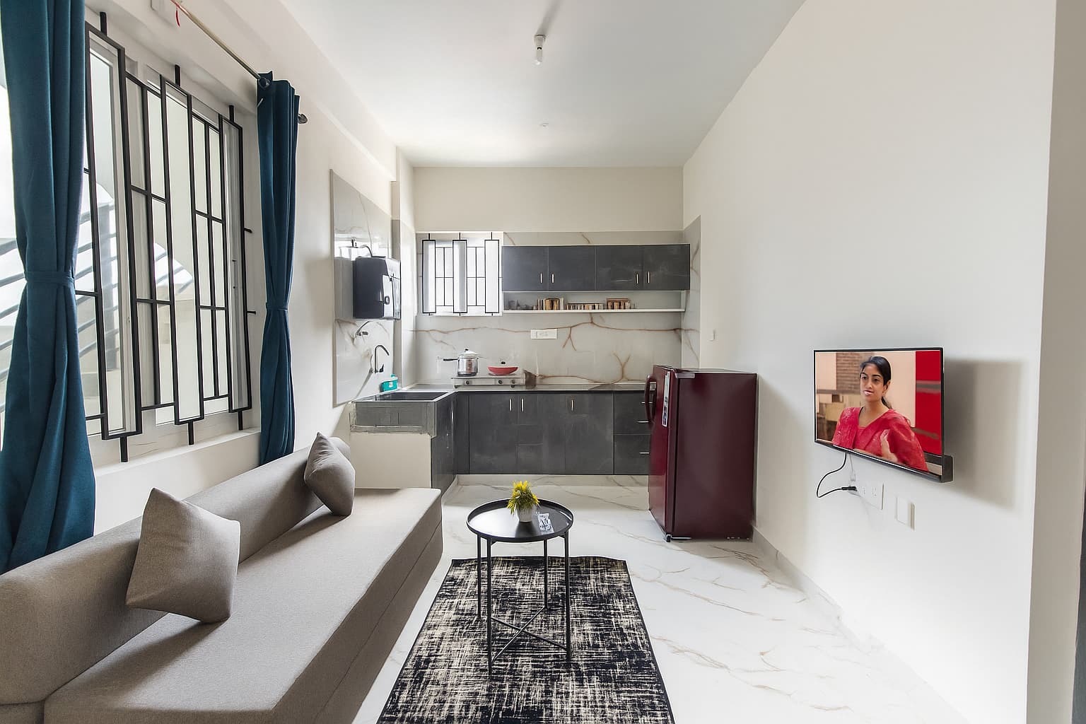 1BHK 1.5km From Hosa Road Metro with lift 404