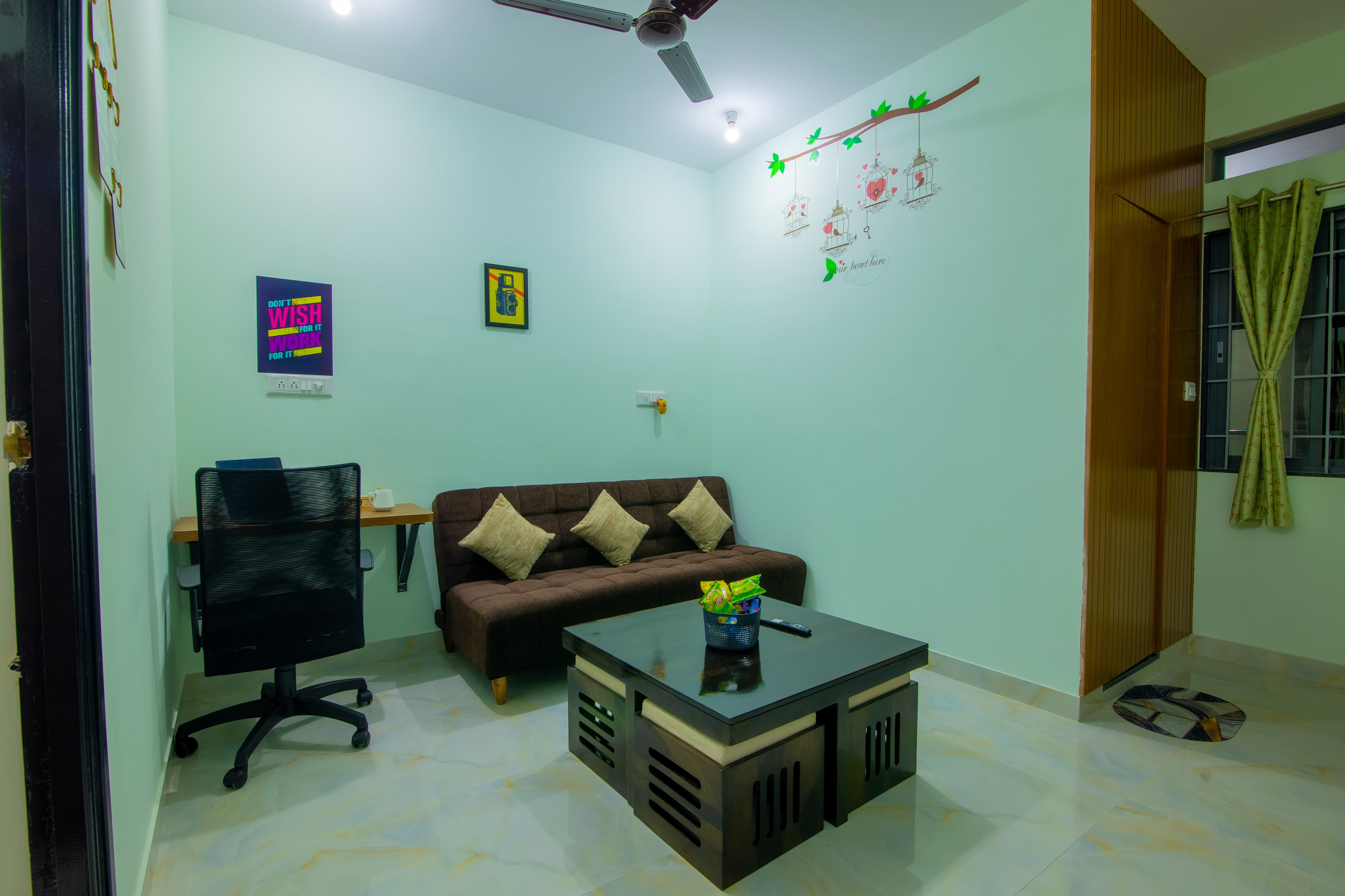 Awesome 1bhk flat in 3rd floor (302)